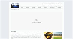 Desktop Screenshot of laketosandco.com